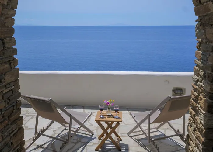 公寓 Infinity Sea View In Tinos Island Greece